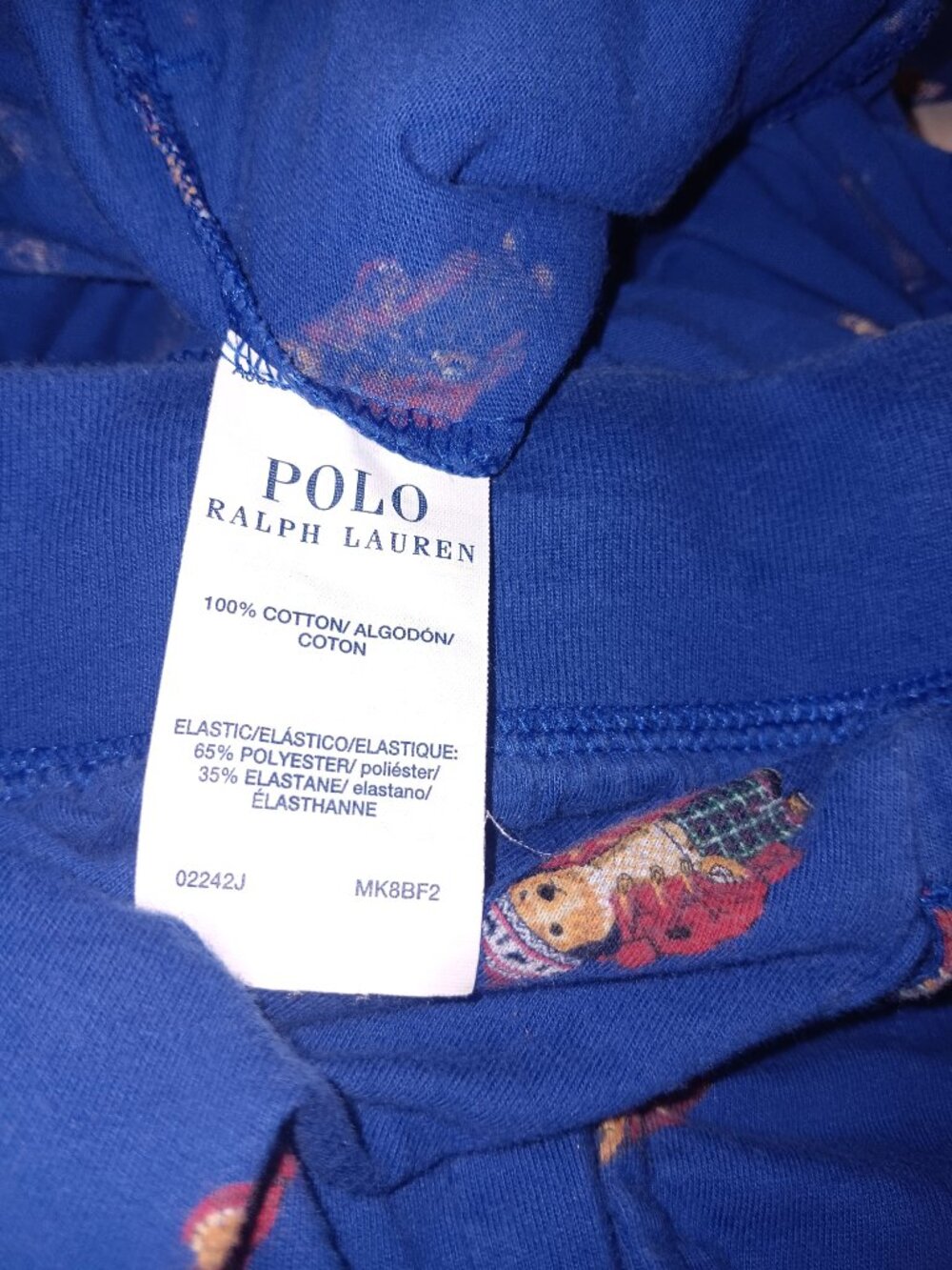 POLO RALPH LAUREN POLO BEAR SLEEPWEAR PANTS - Picture 5 of 11